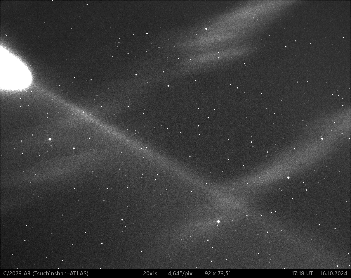 kometa C/2023_A3 ( Tsuchinshan-ATLAS) - protichvost