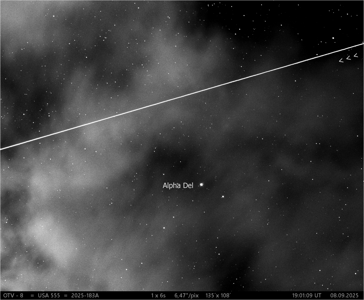 raketoplán OTV-¨8  (USA 555)