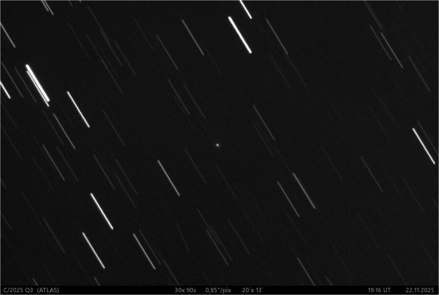 kometa C/2025 Q3 (ATLAS)